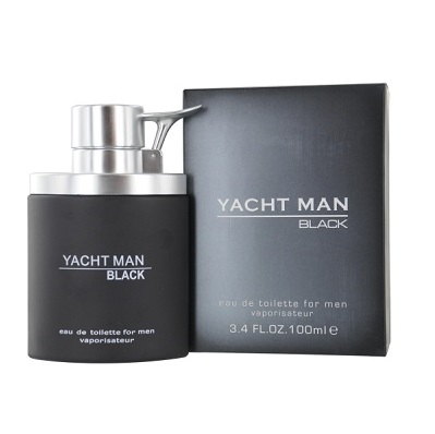 Yacht Man Black Cologne by Myrurgia 3.4oz Eau De Toilette spray for Men